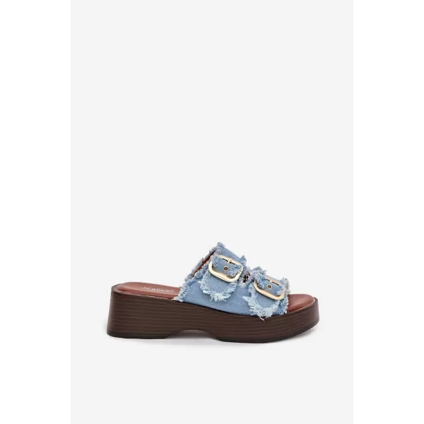  Dámské pantofle BOTO RENELISSE 41325 LIGHT BLUE 