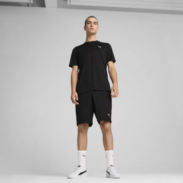  Pánské kraťasy PUMA ESS WOVEN SHORTS 682604_01 PUMA BLACK 