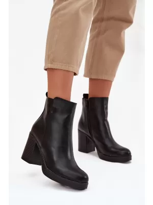 Dámské kozačky BOTO RYSELLE 40501 BLACK