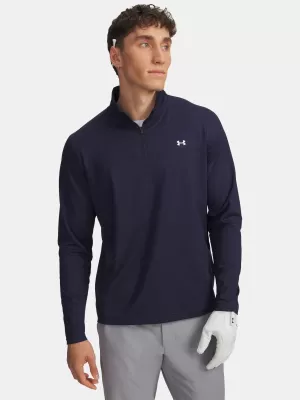 Pánské triko UNDER ARMOUR UA T2G 1/4 ZIP 6010129-410 MODRÁ