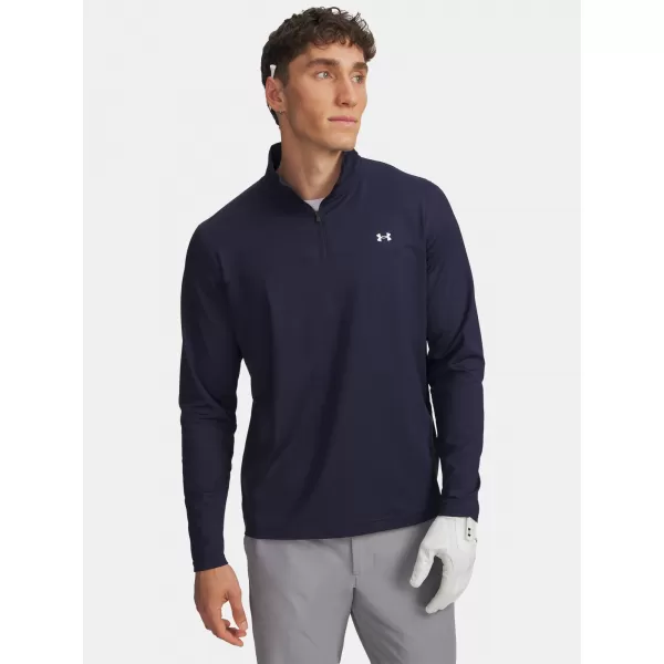  Pánské triko UNDER ARMOUR UA T2G 1/4 ZIP 6010129-410 MODRÁ 
