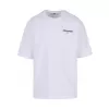 Pánské triko DEF DFTS258 BRIGHT WHITE