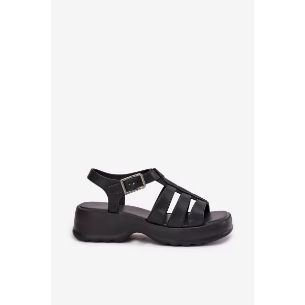  Dámské sandály ZAXY RR285117 BLACK 