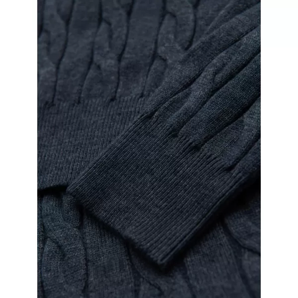  Pánský svetr OMBRE OM-SWTN-0157 NAVY BLUE 