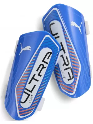 Chrániče PUMA ULTRA LIGHT STRAP 030992-04 ULTRA BLUE/WHITE/GLOWING RED