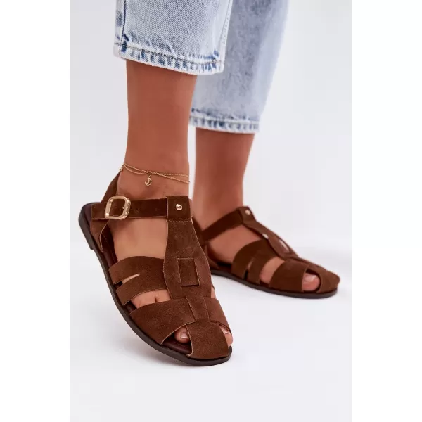  Dámské sandály BOTO BELANESSA 41616 BROWN 