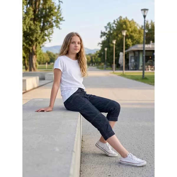  Dívčí 3/4 kalhoty SAM 73 GS 501 TMAVÁ DENIM 