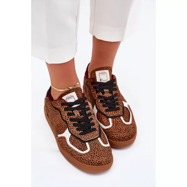  Dámské tenisky LOPEZ JUST DARE SS2D4016 BROWN/BEIGE 