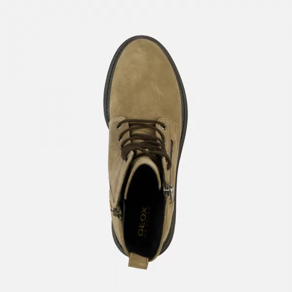  Dámské kotníkové boty GEOX IRIDEA G004093 KHAKI 