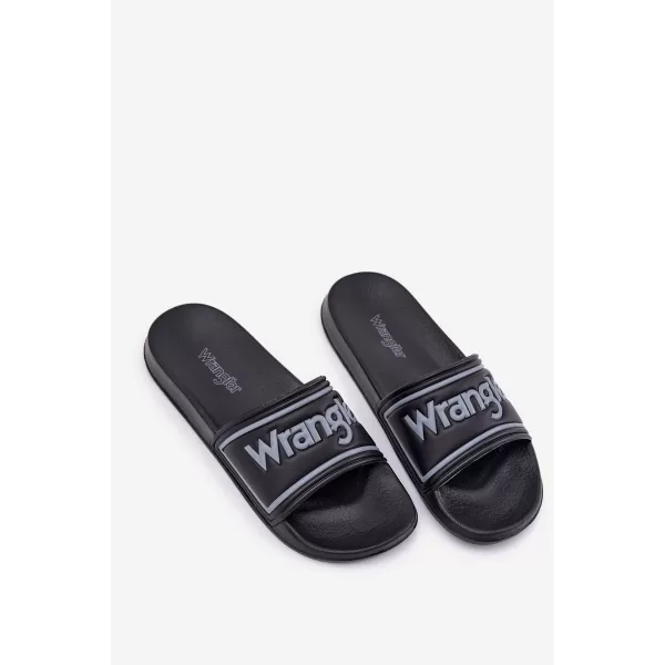  Pánské pantofle WRANGLER AVERELL 20251042.25Y BLACK 