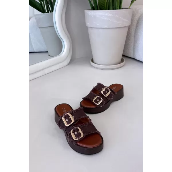  Dámské pantofle BOTO RENELISSE 41325 BROWN 
