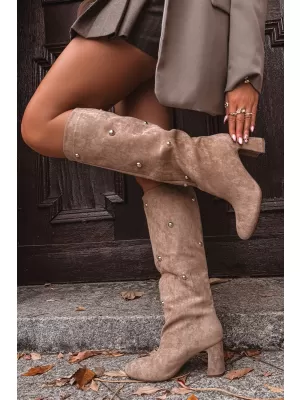 Dámské kozačky BOTO LUCINDA 40118 KHAKI