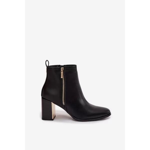  Dámské boty na podpatku BOTO CAMILYN 40569 BLACK 