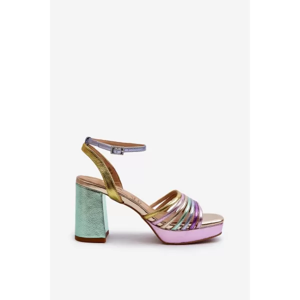  Dámské sandály D&A CR920 PURPLE 