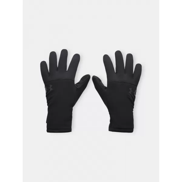  Pánské rukavice UNDER ARMOUR M'S STORM FLEECE GLOVES 6000391-001 ČERNÁ 