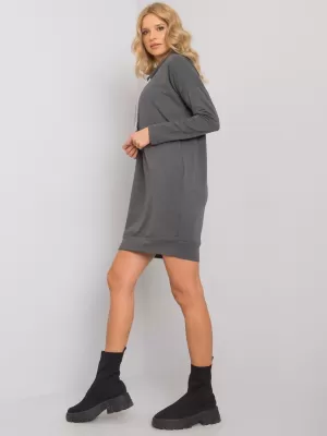 Dámské šaty RELEVANCE RV-TU-4444.30P DARK GREY