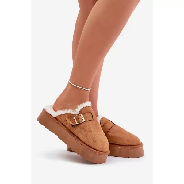  Dámské pantofle BOTO LINNEOLA 34478 CAMEL 