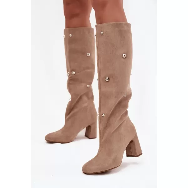  Dámské kozačky BOTO LUCINDA 40118 KHAKI 