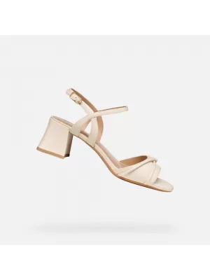 Dámské sandály GEOX NEW ERAKLIA 50 T01 G012952 BÉŽOVÁ