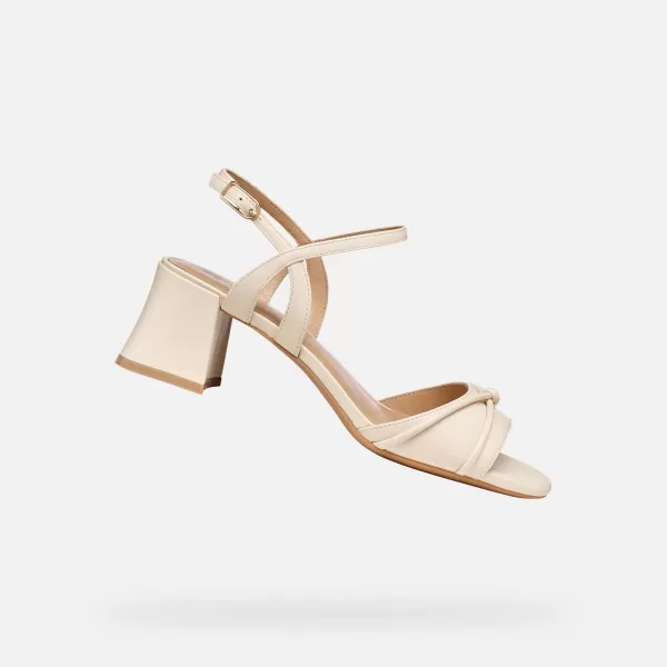  Dámské sandály GEOX NEW ERAKLIA 50 T01 G012952 BÉŽOVÁ 