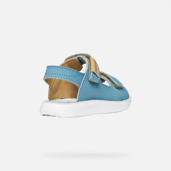  Chlapecké sandály GEOX SANDAL LIGHTFLOPPY B455SB00032C4016 MODRÁ 