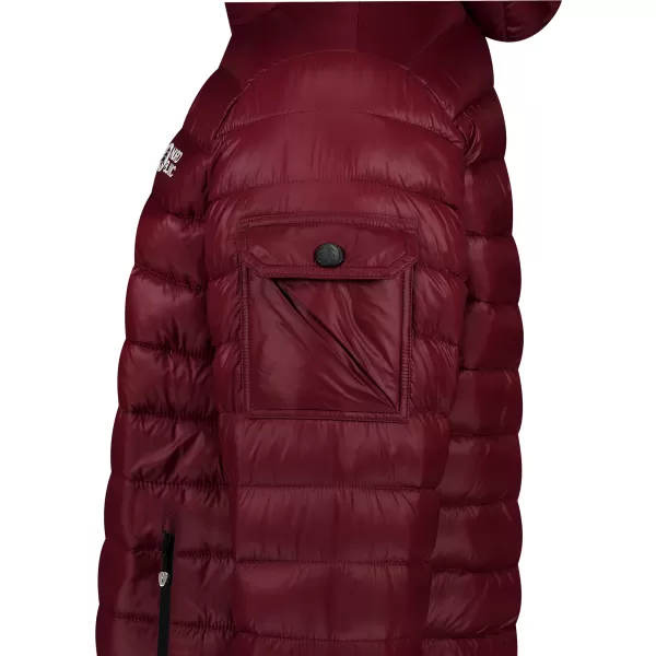 Pánská zimní bunda NORDBLANC SNARL NBWJM8260 VÍNOVÁ 