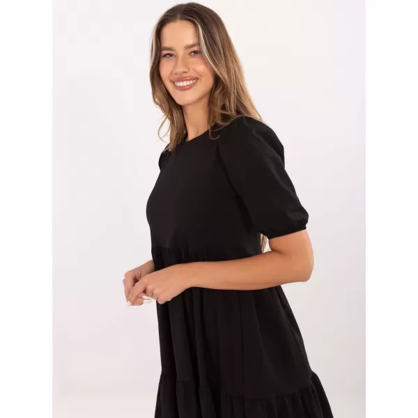  Dámské šaty RUE PARIS RV-SK-5587.93 NOIRE 