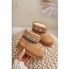 Dětské boty BOTO MIRIRAE 34582 CAMEL