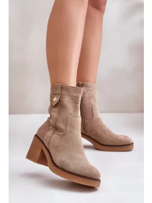 Dámské boty BOTO VAILIA 33844 BEIGE