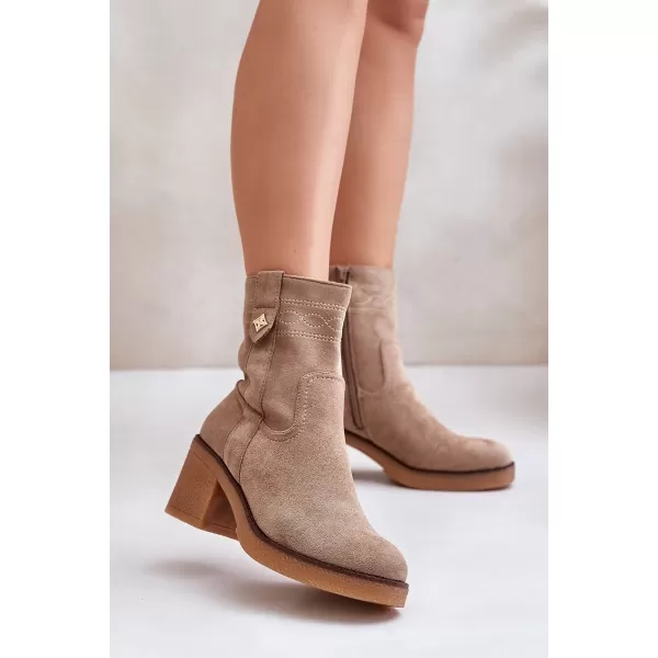  Dámské boty BOTO VAILIA 33844 BEIGE 