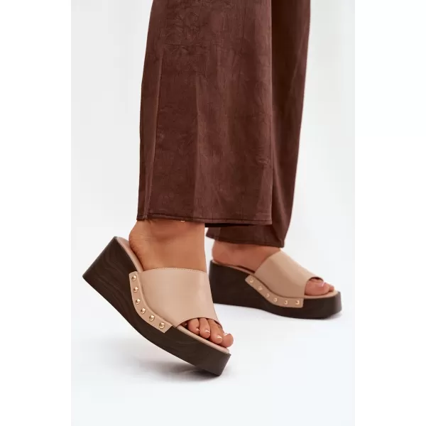  Dámské nazouváky BOTO ARIONNE 41253 BEIGE 