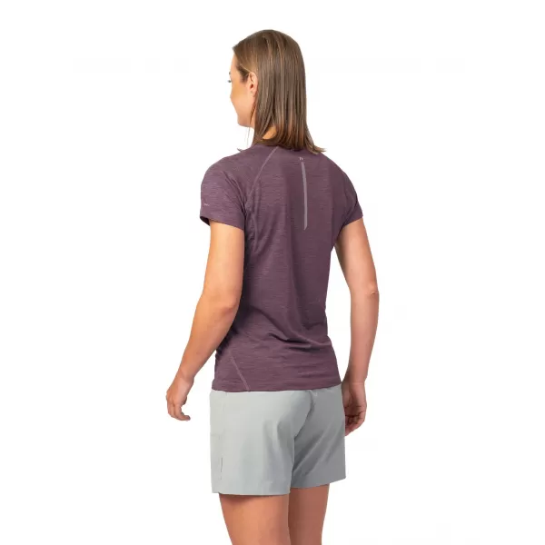  Dámské triko HANNAH LELA PLUM PERFECT MEL 