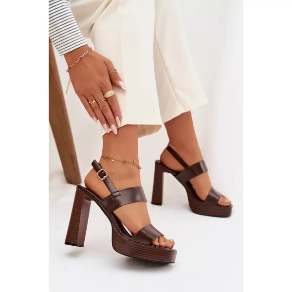 Dámské sandály BOTO HANELIA 41462 BROWN 