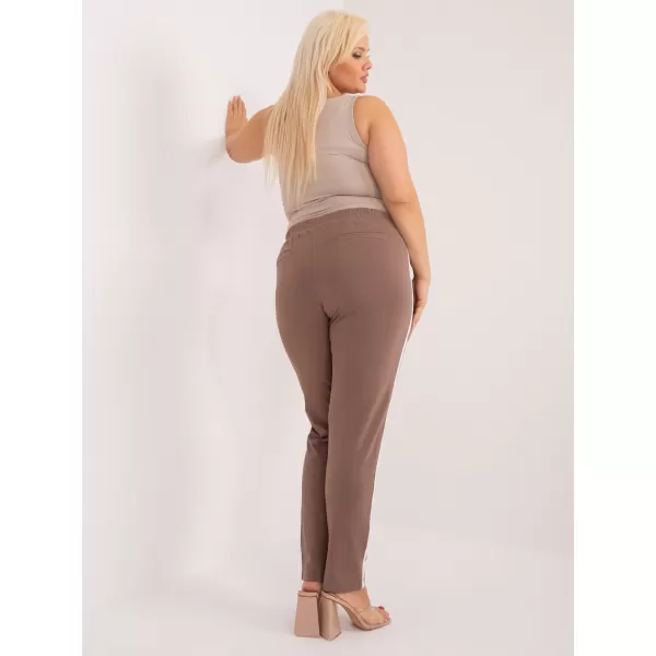  Dámské tepláky BASIC FEEL GOOD RV-DR-6643.95 BROWN 