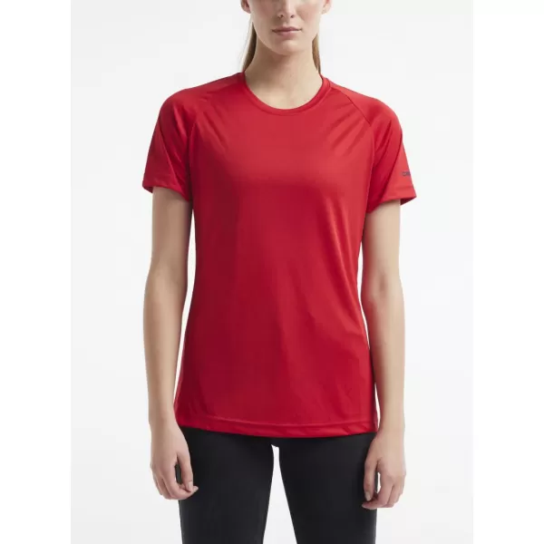  Dámské sportovní tričko CRAFT Corp. CORE Unify Training Tee W JASNĚ ČERVENÁ 