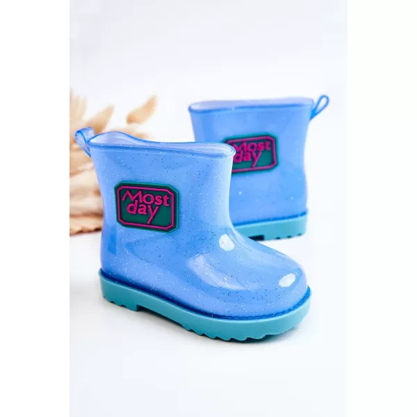  Dětské boty BOTO RAIN 19733 BLUE 