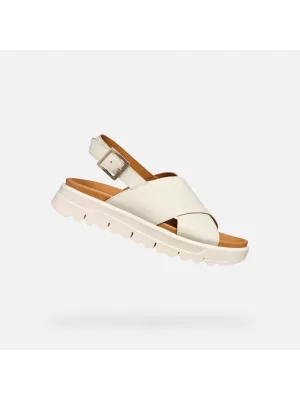 Dámské sandály GEOX XAND 2.1S G012764 BÍLÁ