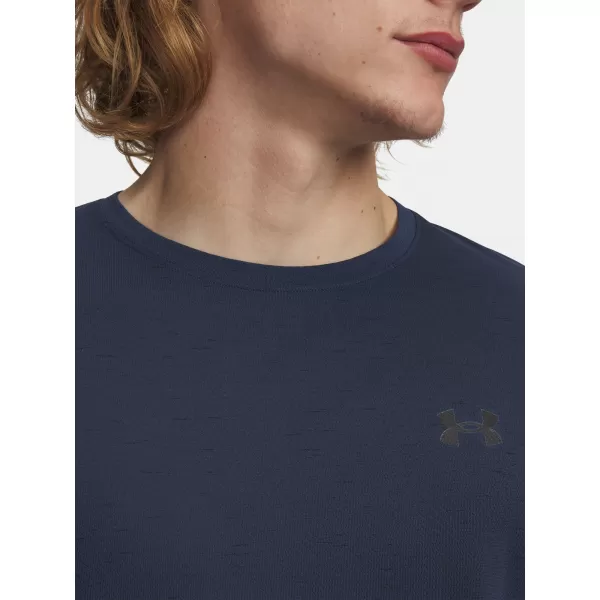  Pánské triko UNDER ARMOUR VANISH SEAMLESS NOVELTY SS 6010603-498 MODRÁ 