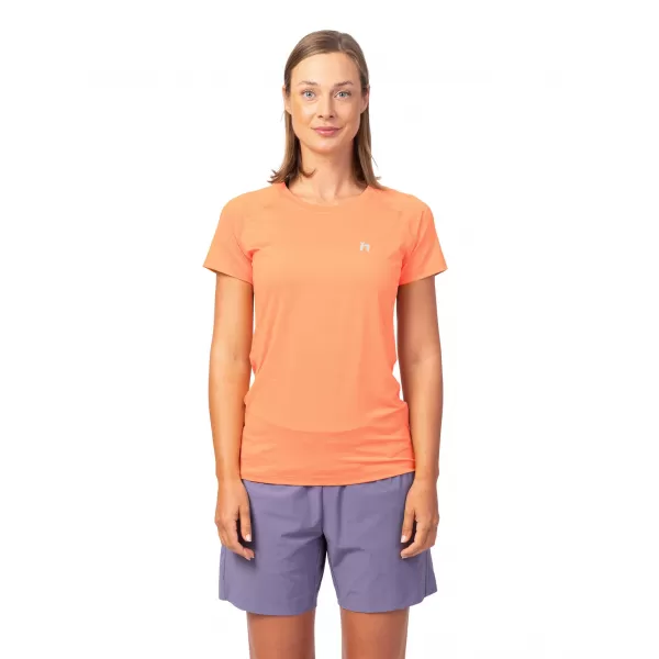  Dámské triko HANNAH LELA APRICOT WASH MEL 