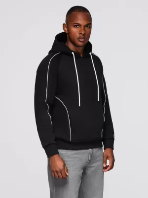 Pánská mikina OMBRE OM-SSNZ-0250 BLACK