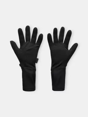 Pánské rukavice UNDER ARMOUR M'S STORM FLEECE RUN GLOVES 6000394-001 ČERNÁ