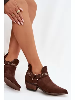 Dámské boty BOTO VANNESSAE 41391 BROWN