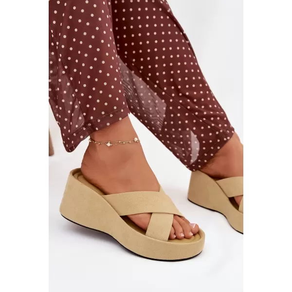  Dámské pantofle BOTO CALORINE 41358 YELLOW 