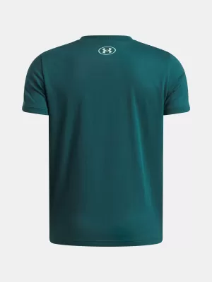 Chlapecké triko UNDER ARMOUR B BOXED SPORTS UPDATE SS 1388672-338 ZELENÁ