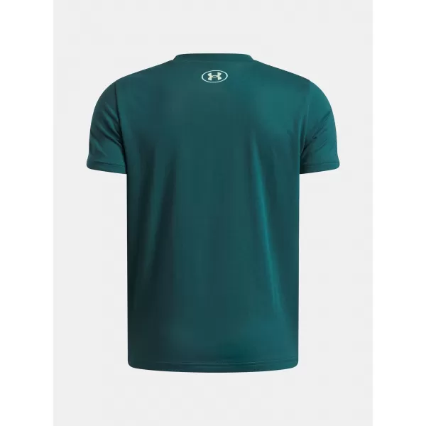  Chlapecké triko UNDER ARMOUR B BOXED SPORTS UPDATE SS 1388672-338 ZELENÁ 