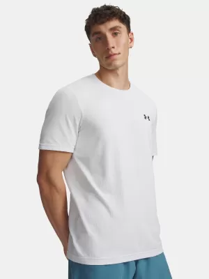 Pánské triko UNDER ARMOUR UA VANISH ELITE SEAMLESS SS 6010591-100 BÍLÁ