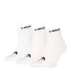 Ponožky HEAD ELEMENTS ALL SPORTS QUARTER 3P 701229010 WHITE