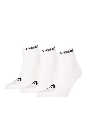 Ponožky HEAD ELEMENTS ALL SPORTS QUARTER 3P 701229010 WHITE