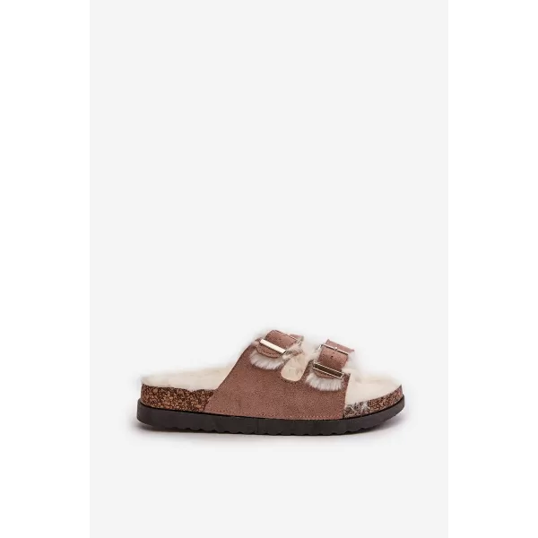  Dámské pantofle BOTO EZILENA 33315 KHAKI 