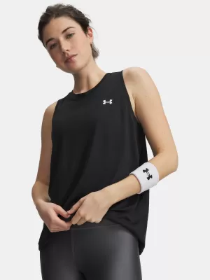 Dámské tílko UNDER ARMOUR TECH TANK SOLID 1383655-001 ČERNÁ